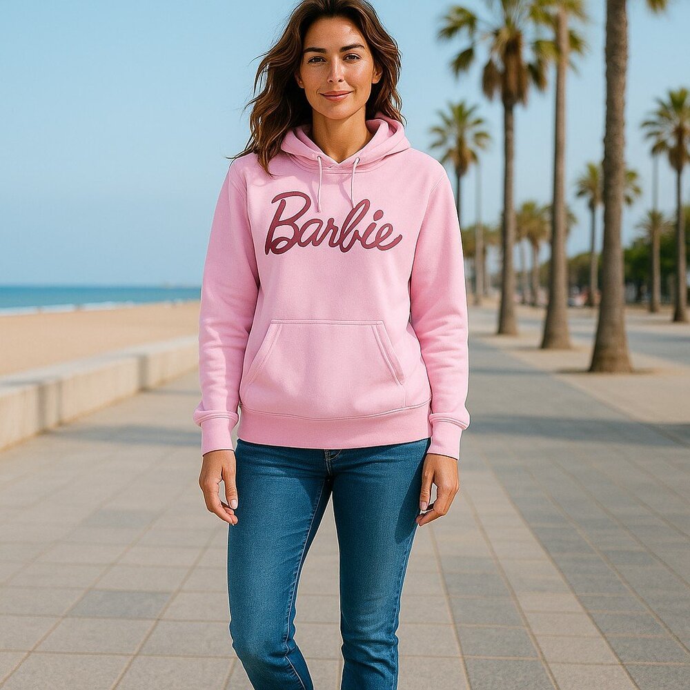 Pink Barbie Pink Hoodie